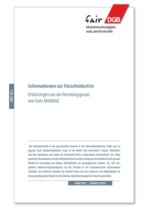 Faire Mobilit&auml;t Fleischdossier