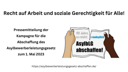 PM Kampagne Abschaffung AsylbLG